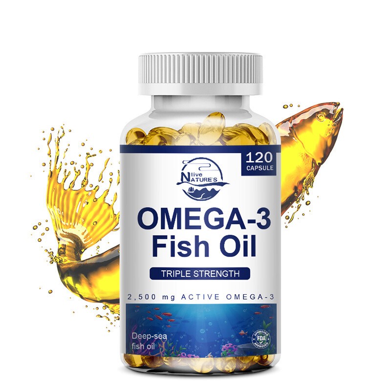 BEST TRIPLE STRENGTH OMEGA 3 FISH OIL CAPSULE 3600mg HIGHEST POTENCY 120/240/480