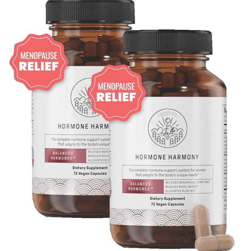 Happy Mammoth Hormone Harmony Natural Hormonal Support for Women 72Capsules