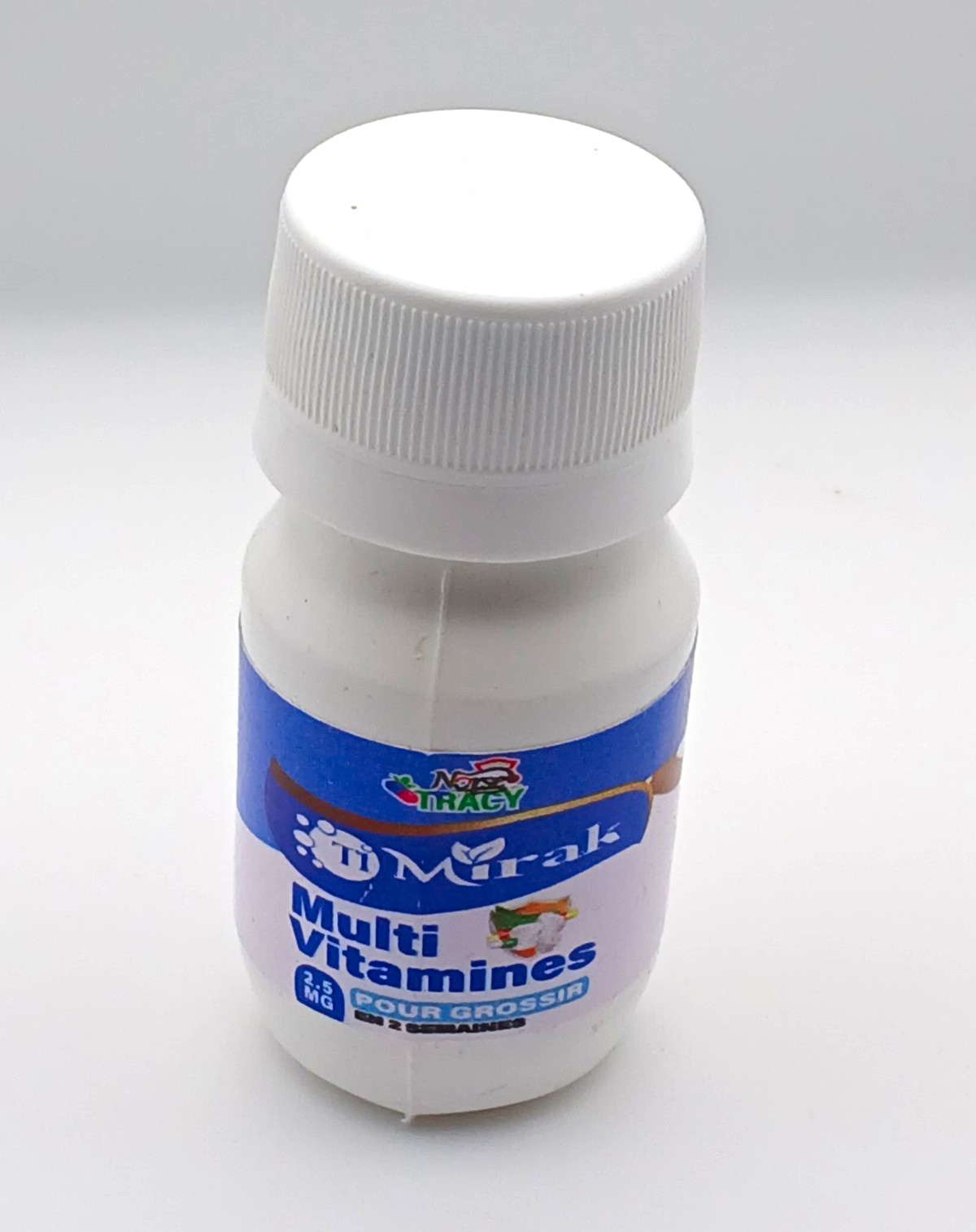 Ti Mirak Multi-Vitamin Supplement Bottle 2.5 mg Dosage
