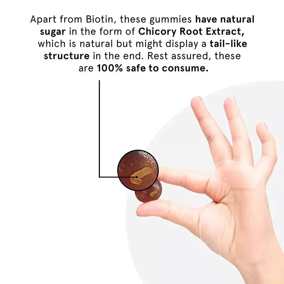 Man Matters Biotin Hair (60 Gummies) with DHT Blocker Keeps Hair Healthy,Strong