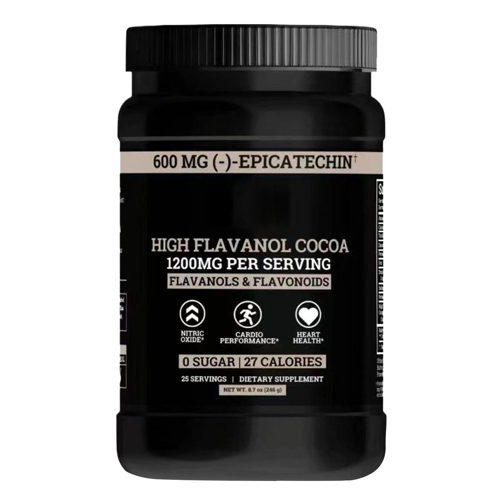 Black Forest elevated Flavanol Cocoa Powder And Flavonoids Supplements 1200mg