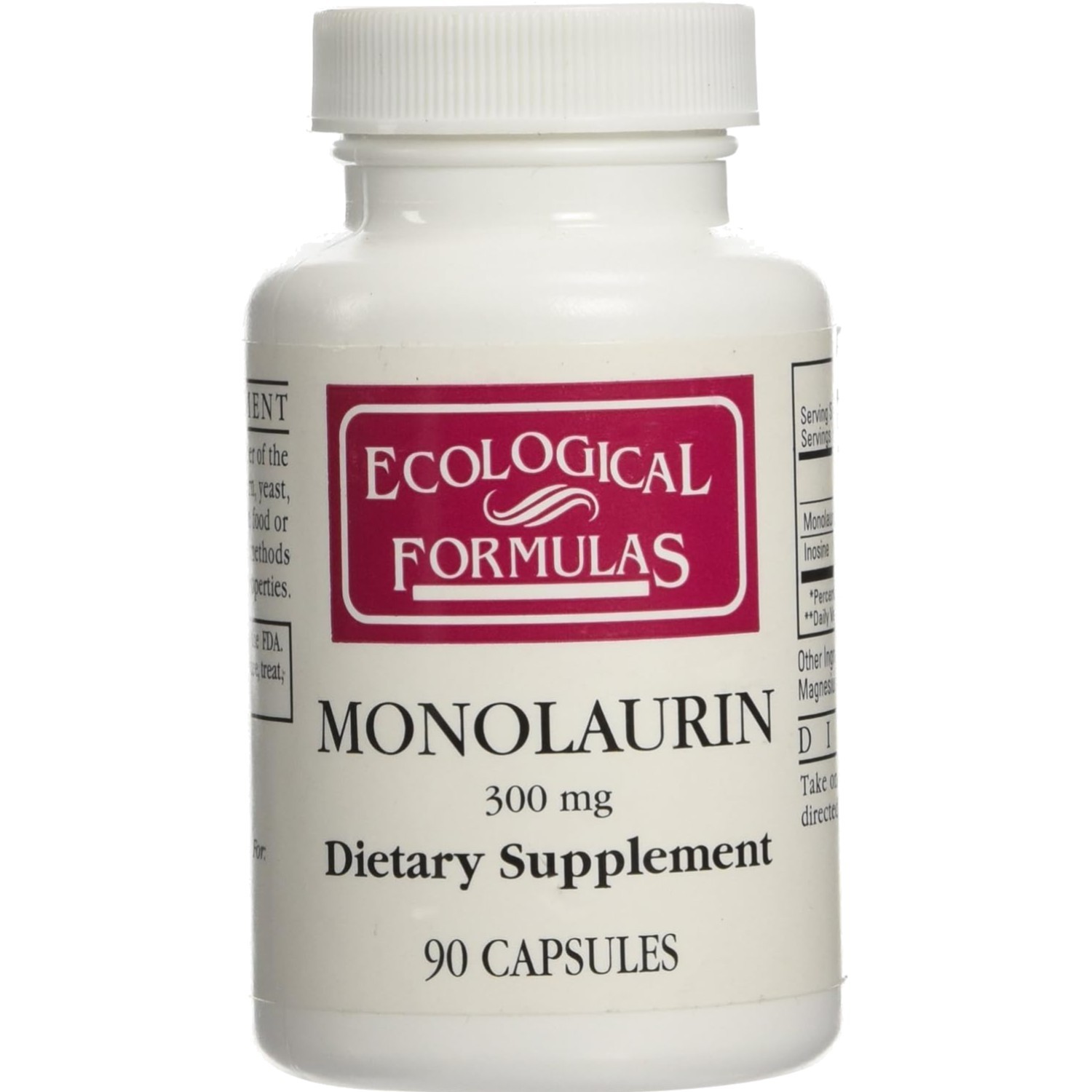 Monolaurin 90c 300mg Supplement