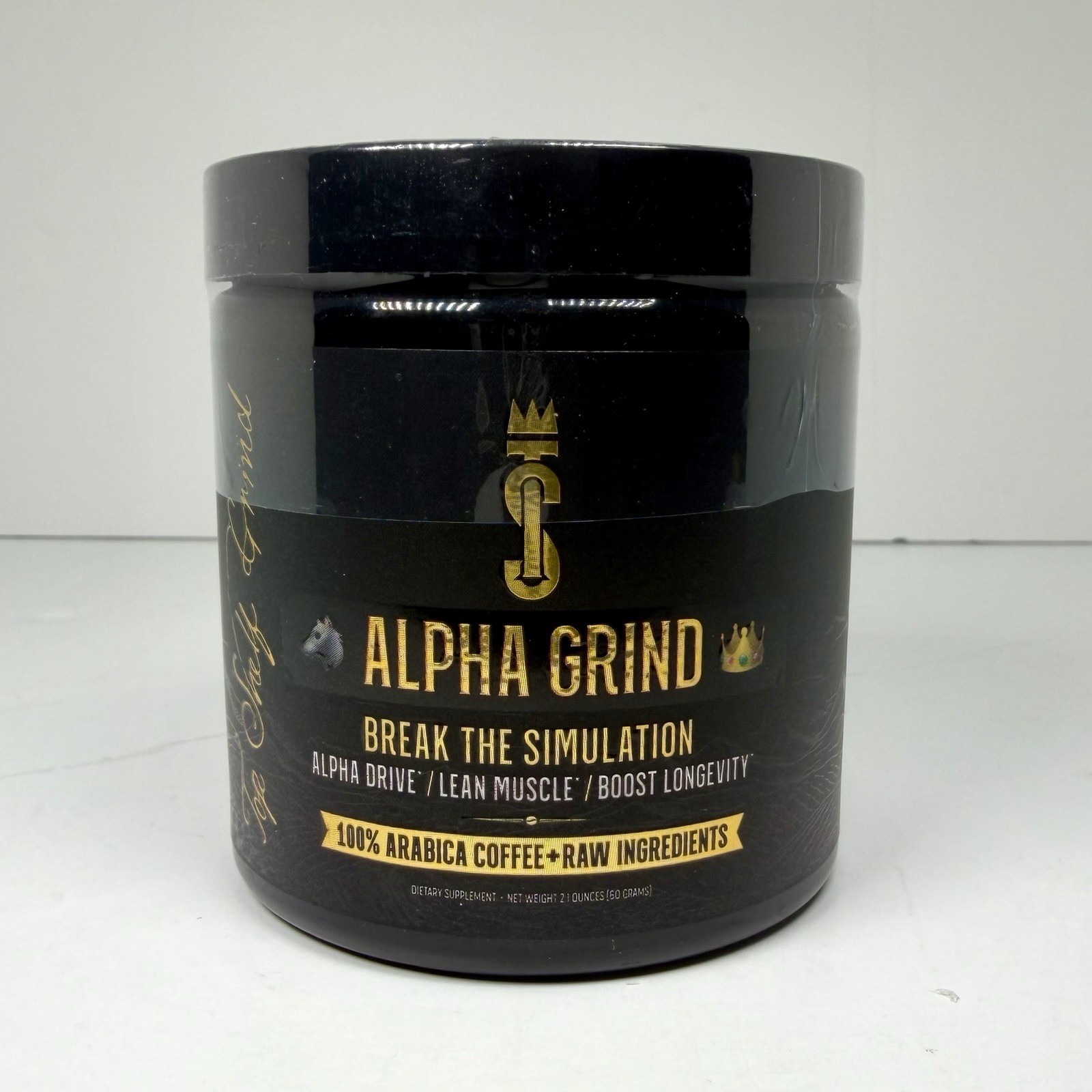 Alpha Grind – Instant Maca Coffee + Natural Energy + Brain Nootropic – Exp 9/27
