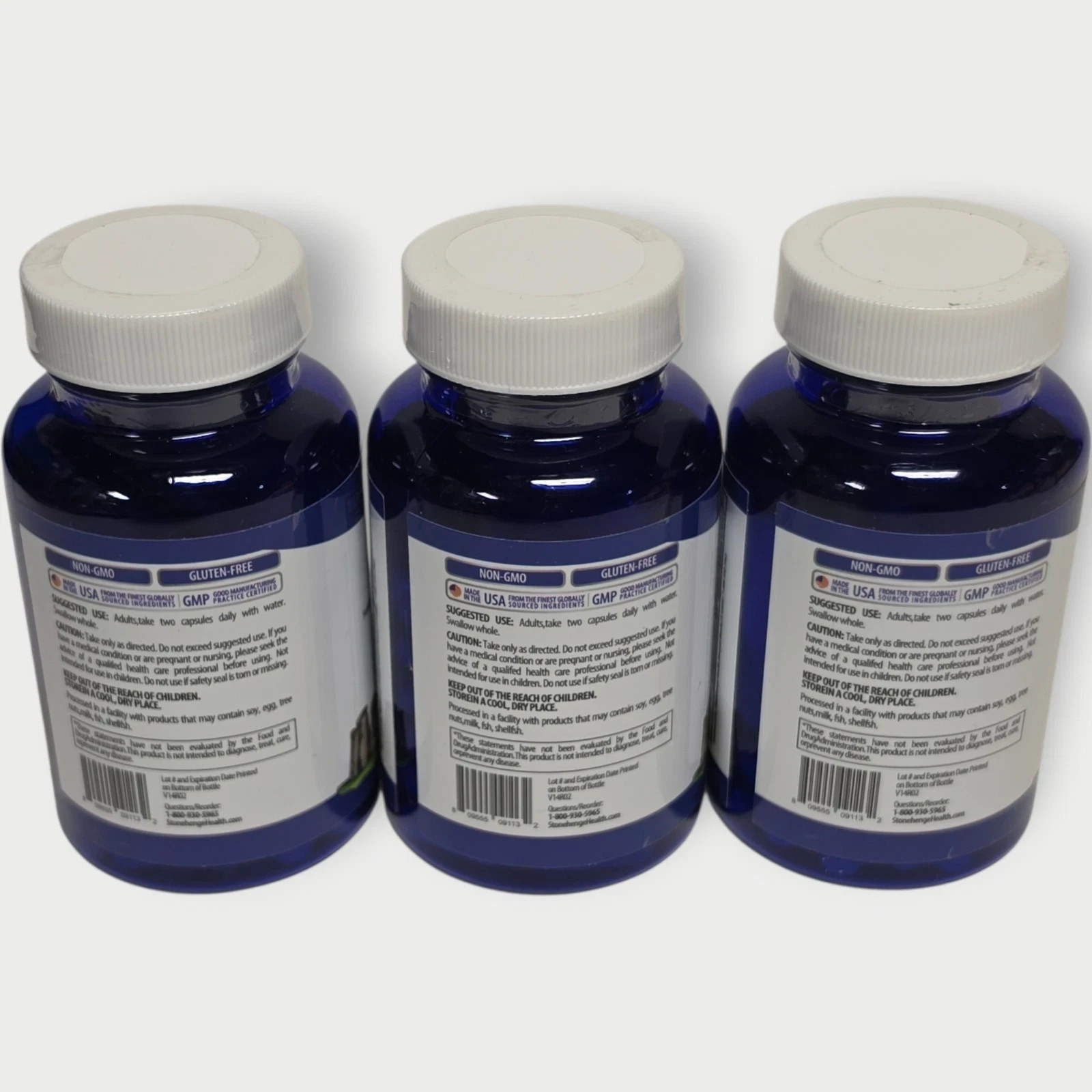 Dynamic Brain Supplement 60 Capsules–Memory Focus Clarity-Pack of 5