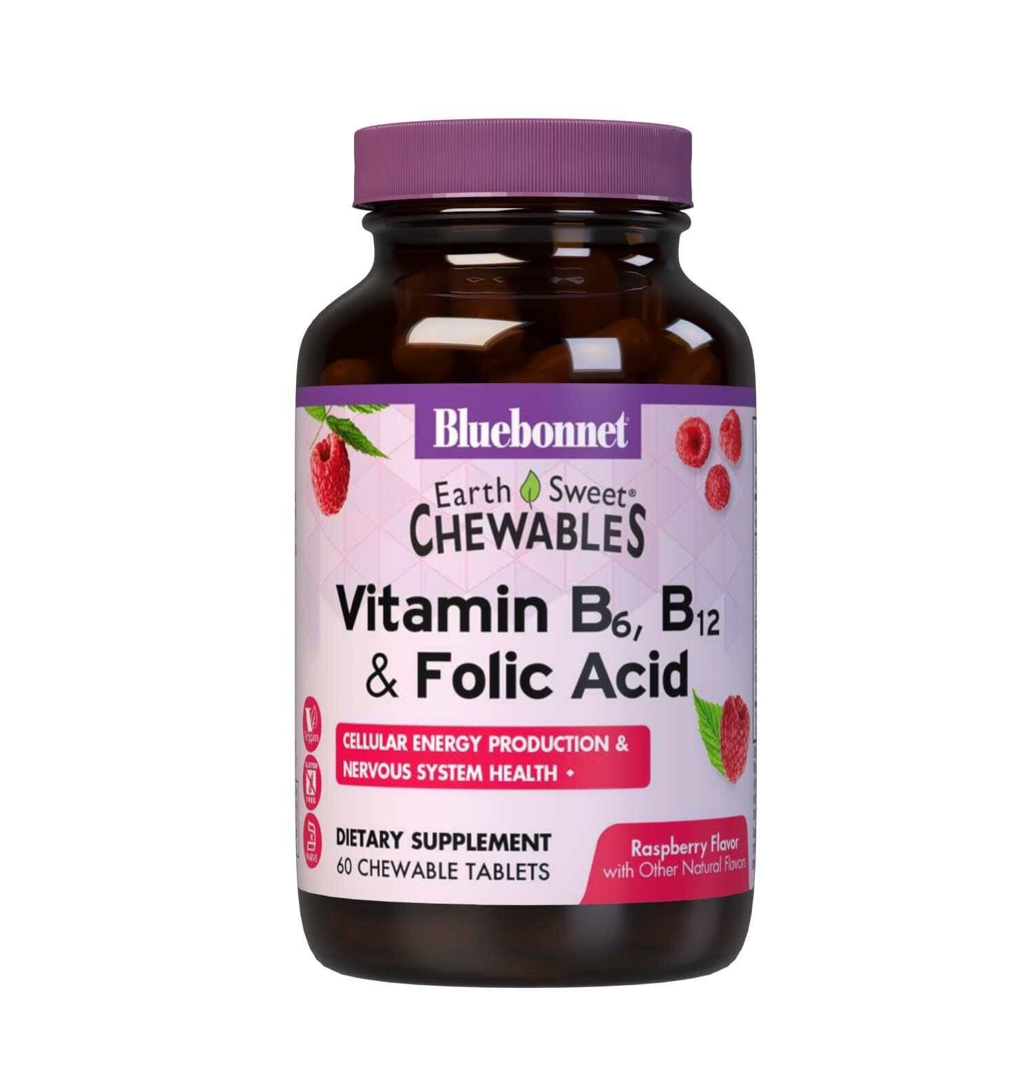 12/27 Bluebonnet Nutrition Earth Sweet Vitamin B6, B12, Plus Folic Acid Chewable