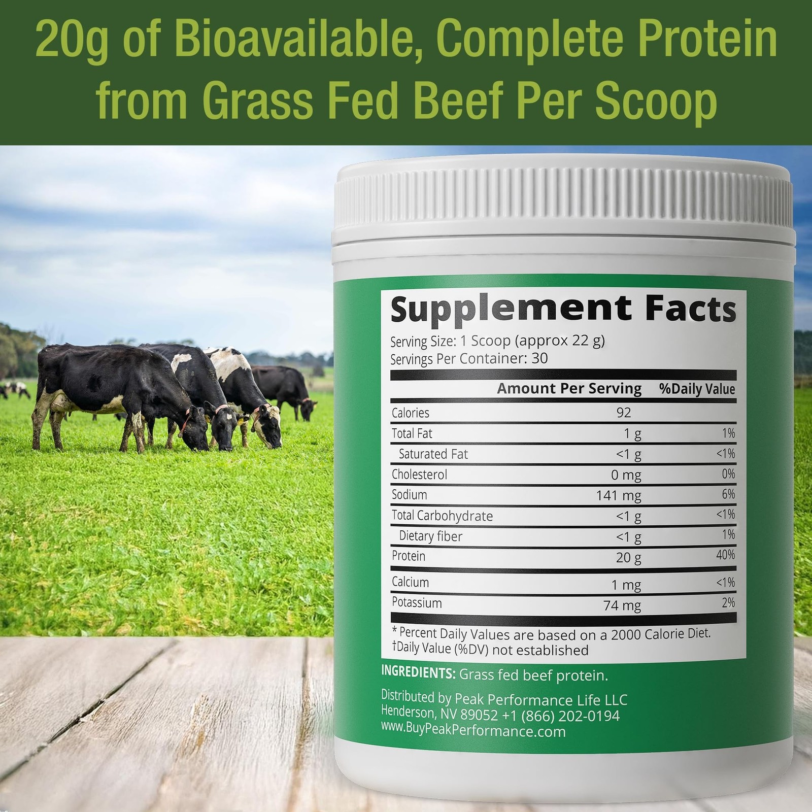 Grass Fed Beef Protein Powder – Lactose Free Great Tasting Beef Protein Isola…