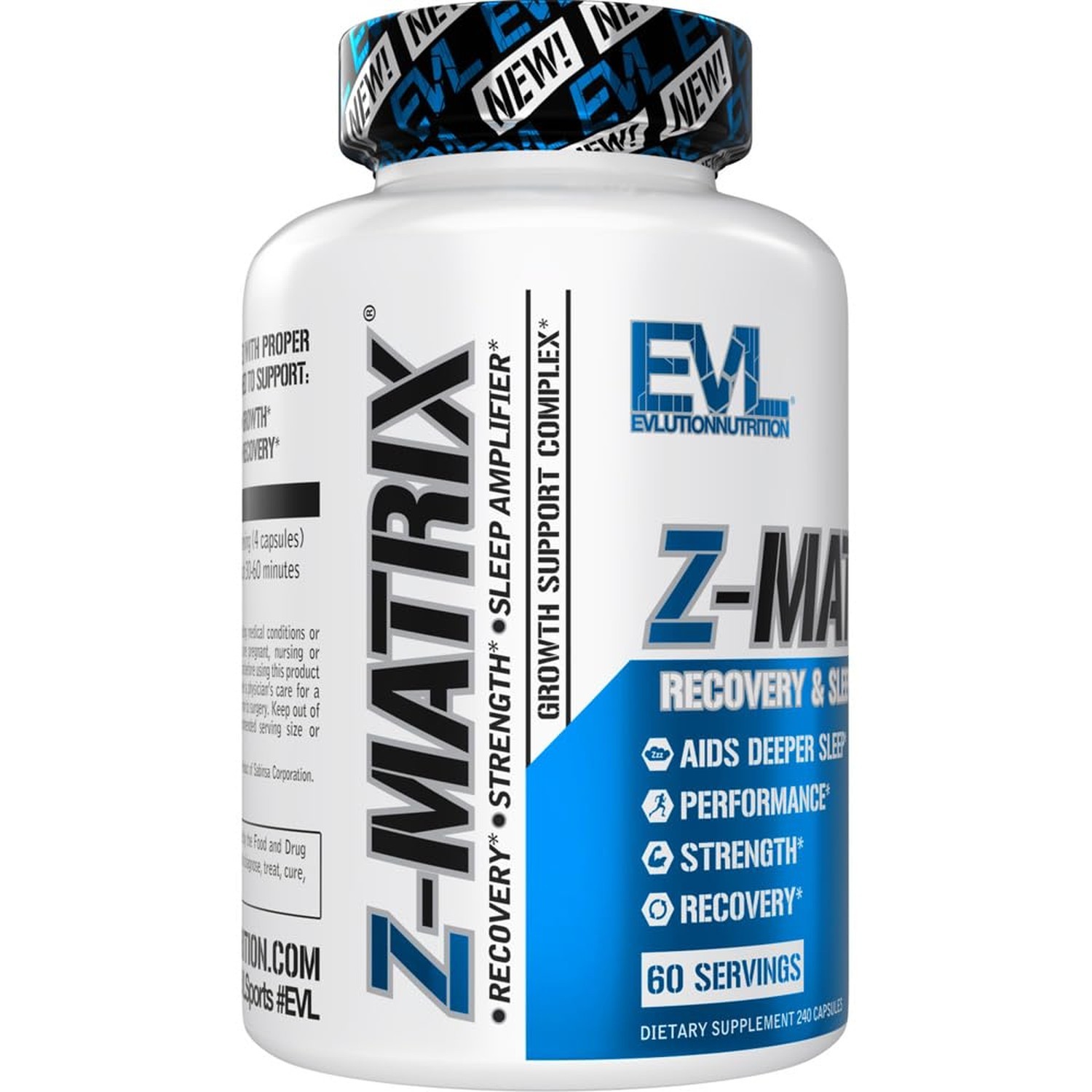 Evlution EVL Post Workout Recovery Supplement – Magnesium and Zinc – ZMatrix …