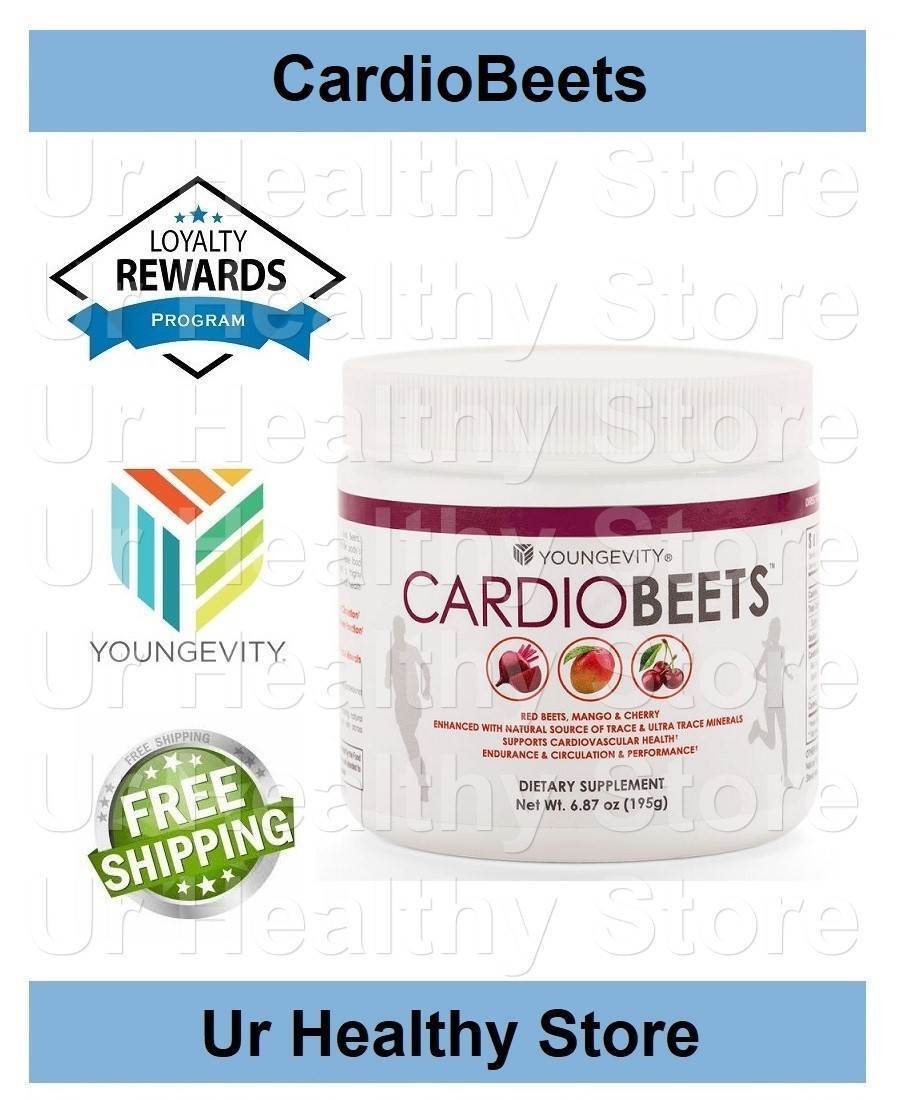 CardioBeets Canister 195g Youngevity Cardio Beets **LOYALTY REWARDS**