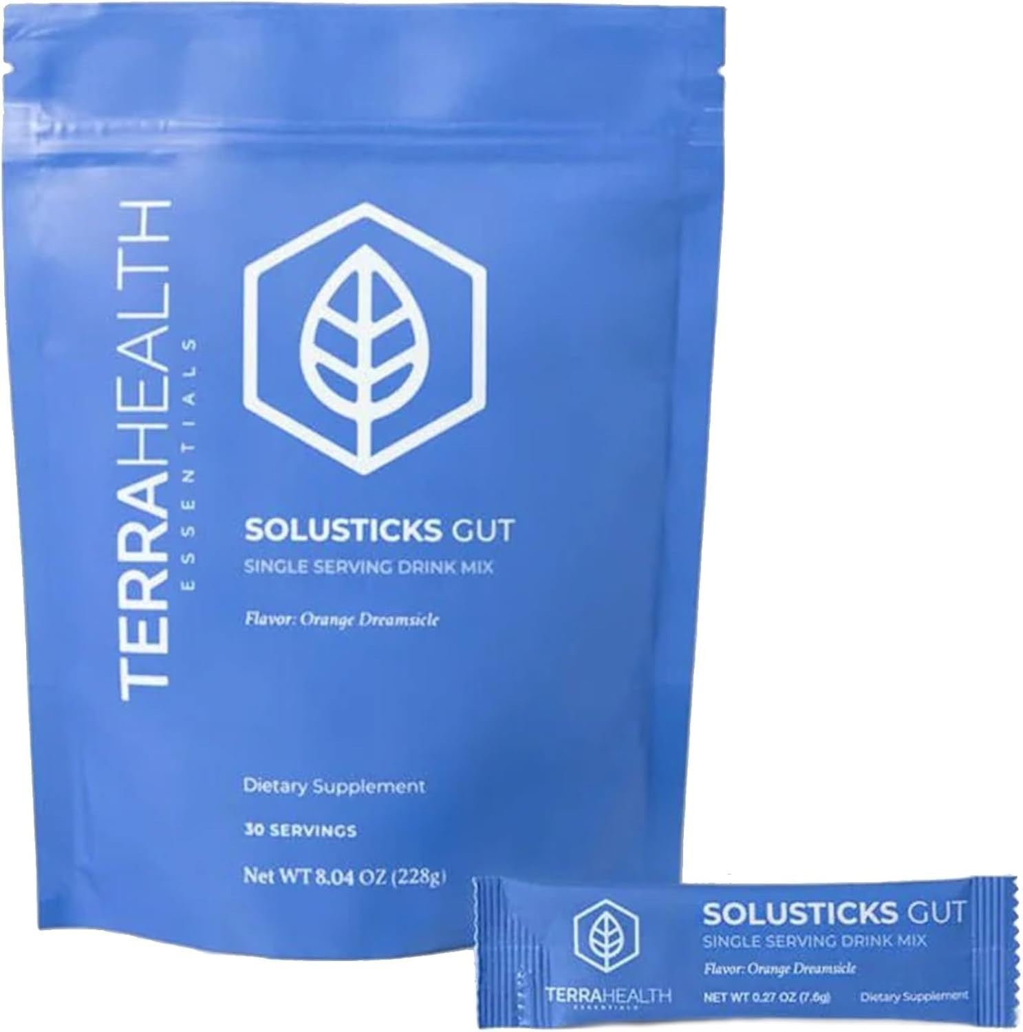 Solusticks Leaky Gut, Digestive & Microbiome Support Supplement Powder Licorice