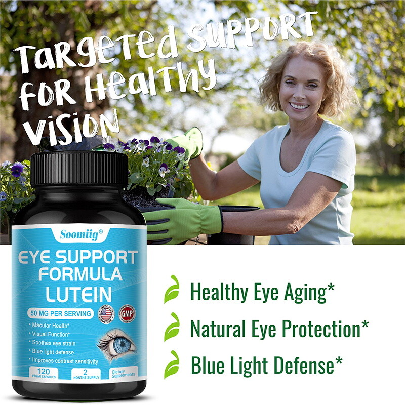 Eye Health Supplement, Lutein and Zeaxanthin, Vision Health, Eye Strain Support