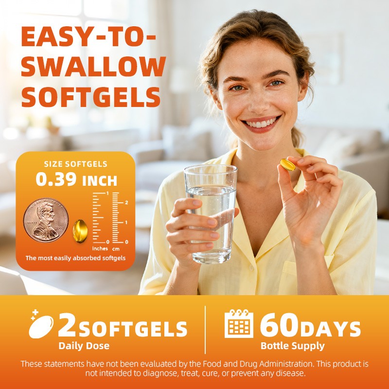 2x Vitamin E 670mg 120 Softgels Skin, Anti-Aging, Eye & Inflammation Support
