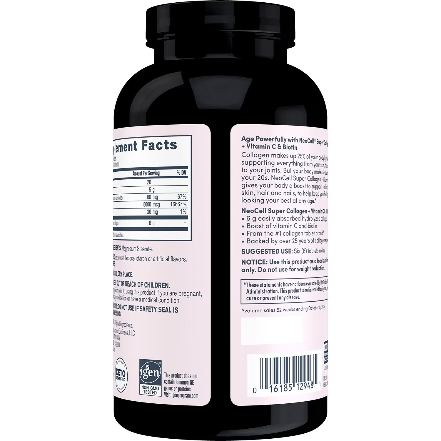 NeoCell Super Collagen + Vitamin C and Biotin Tablets ( 360 ct ) 08/2028