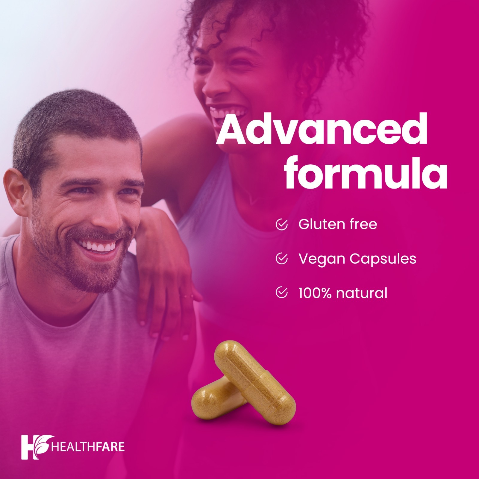 Healthfare Vitamin B1 500mg 200 Vegan Capsule Thiamine Supplement Overall Health