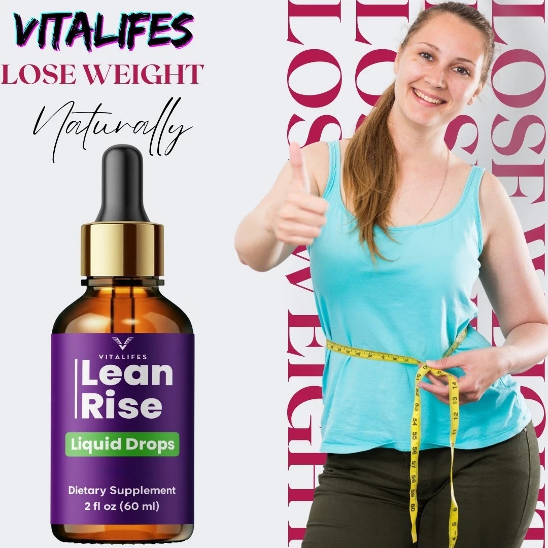(2 Pack) Lean Rise Drops Natural Health & Fitness Formula Lean Rise 60ml