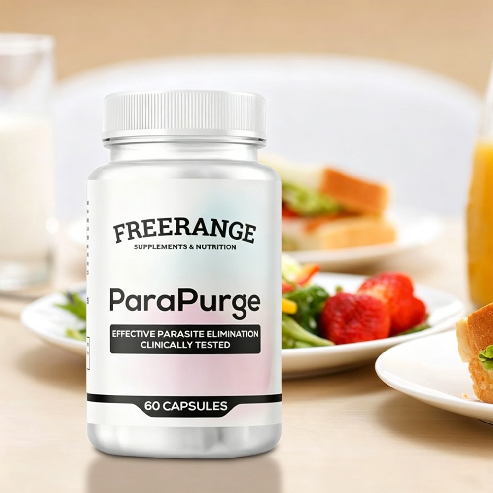 2pc FreeRange ParaPurge Parasite Cleanse Supplement, 60 Capsules, Tested Formula