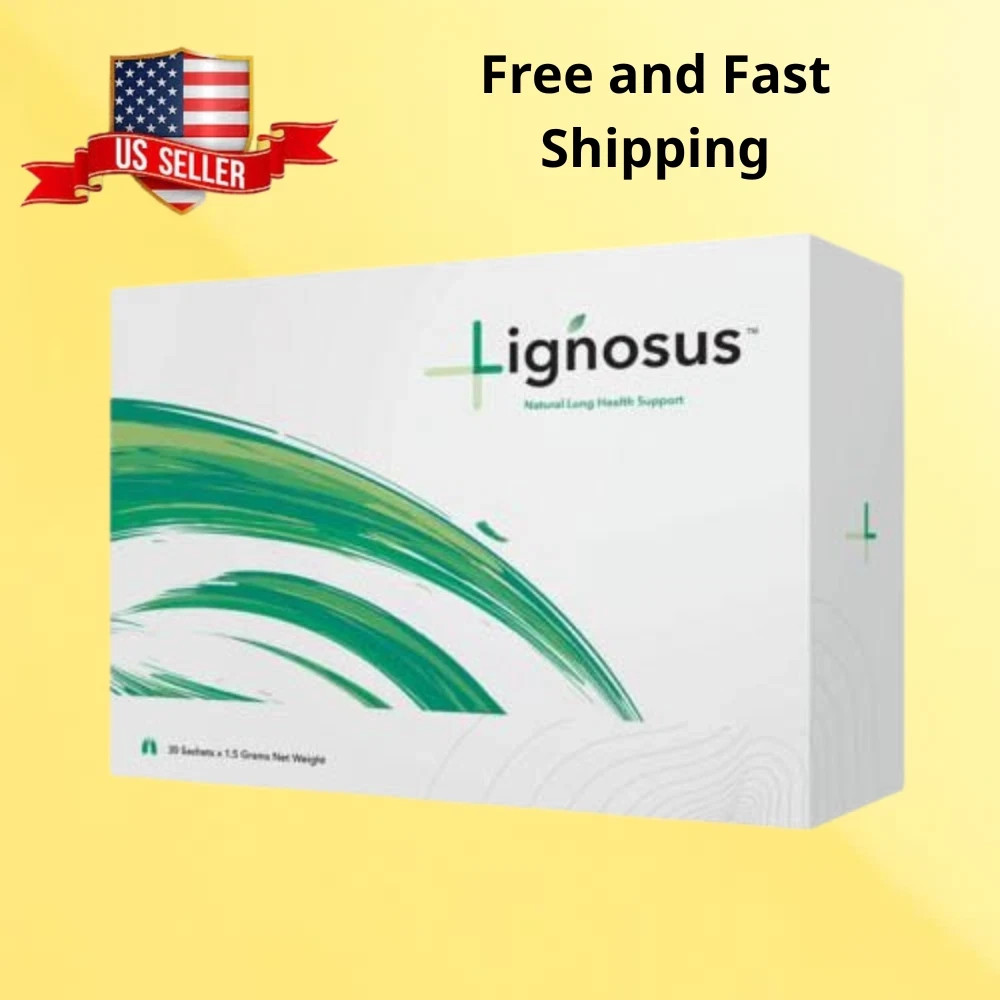 Lignosus Natural Lung Health Support 30 Sachets / FREE Same Day Shipping