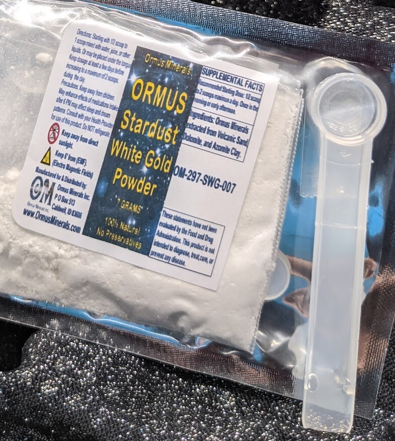 Ormus White Powder Gold 7grams