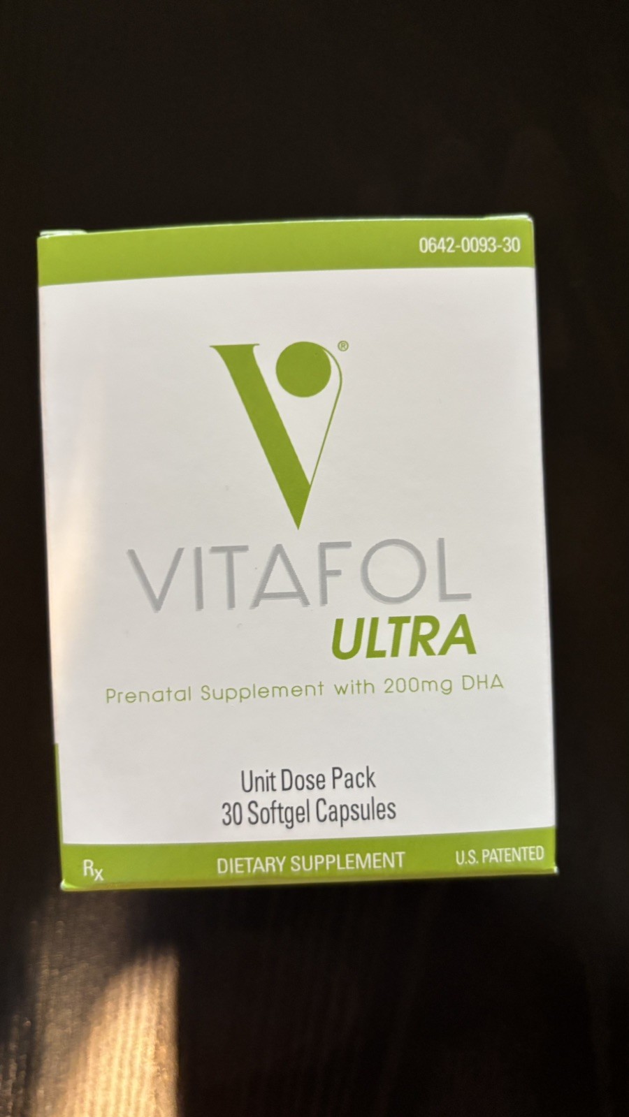 Vitafol Ultra Prenatal Supplement Prenatal Care DHA 200mg 30 Softgel Capsules
