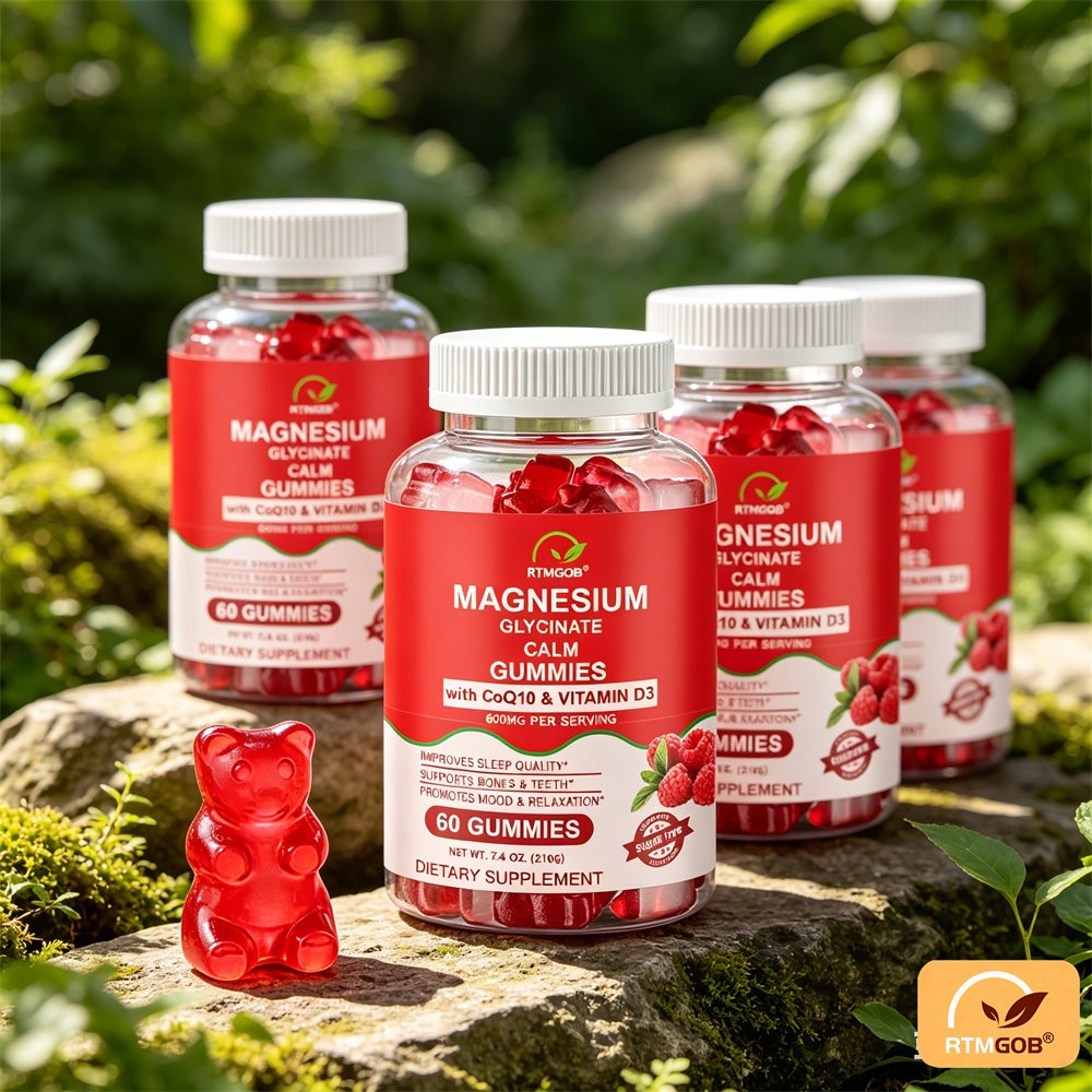 Magnesium Glycinate Gummies Vitamin C +Zinc – Immune Support for Seasonal Health