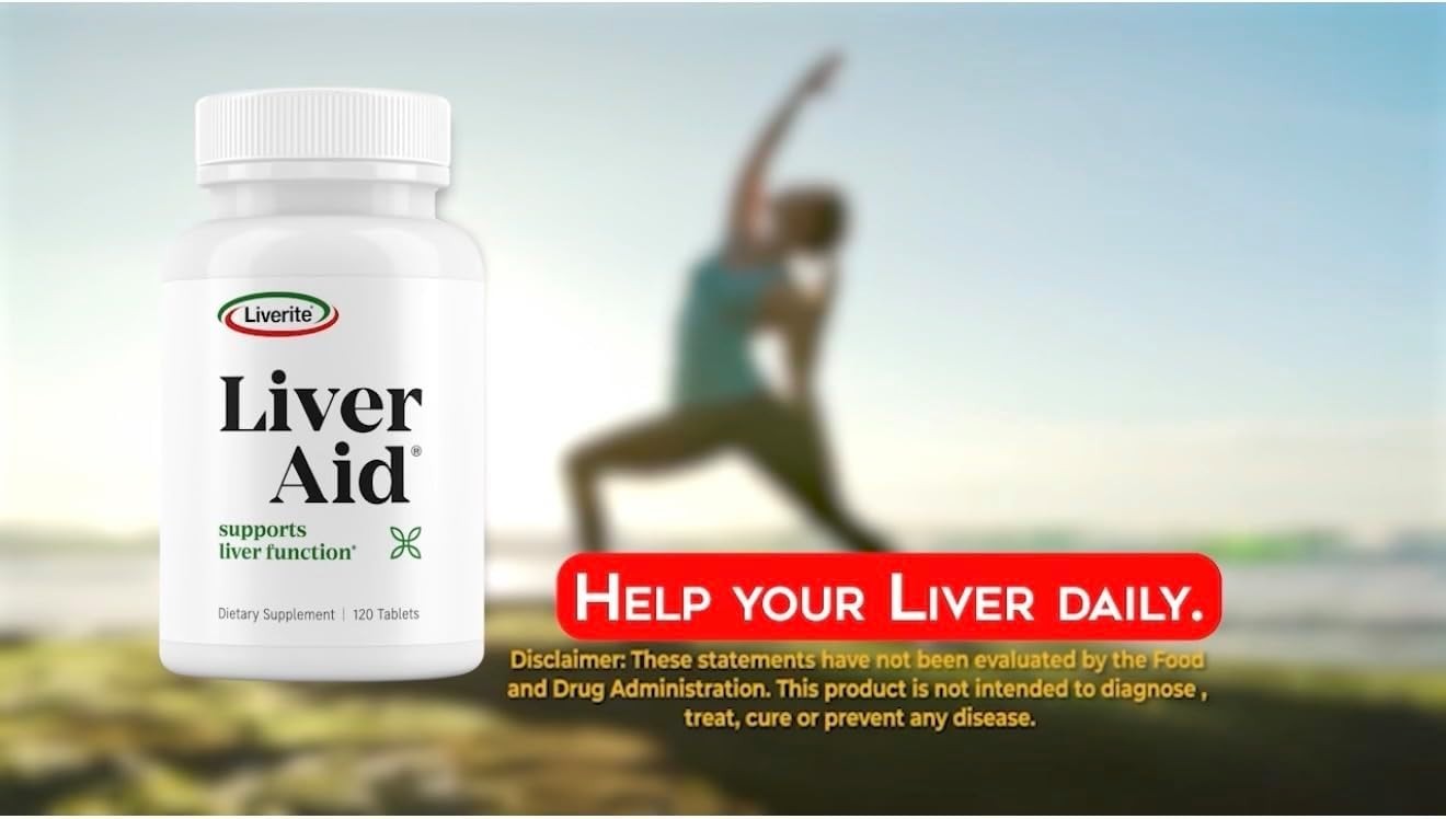 Liver Aid 60 Tablets – Advanced Support for Healthy Liver Function & Energy