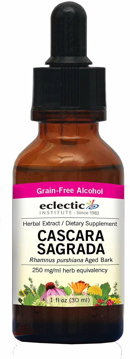 Eclectic Institute Cascara Sagrada Extract, 1 fl. oz. bottle