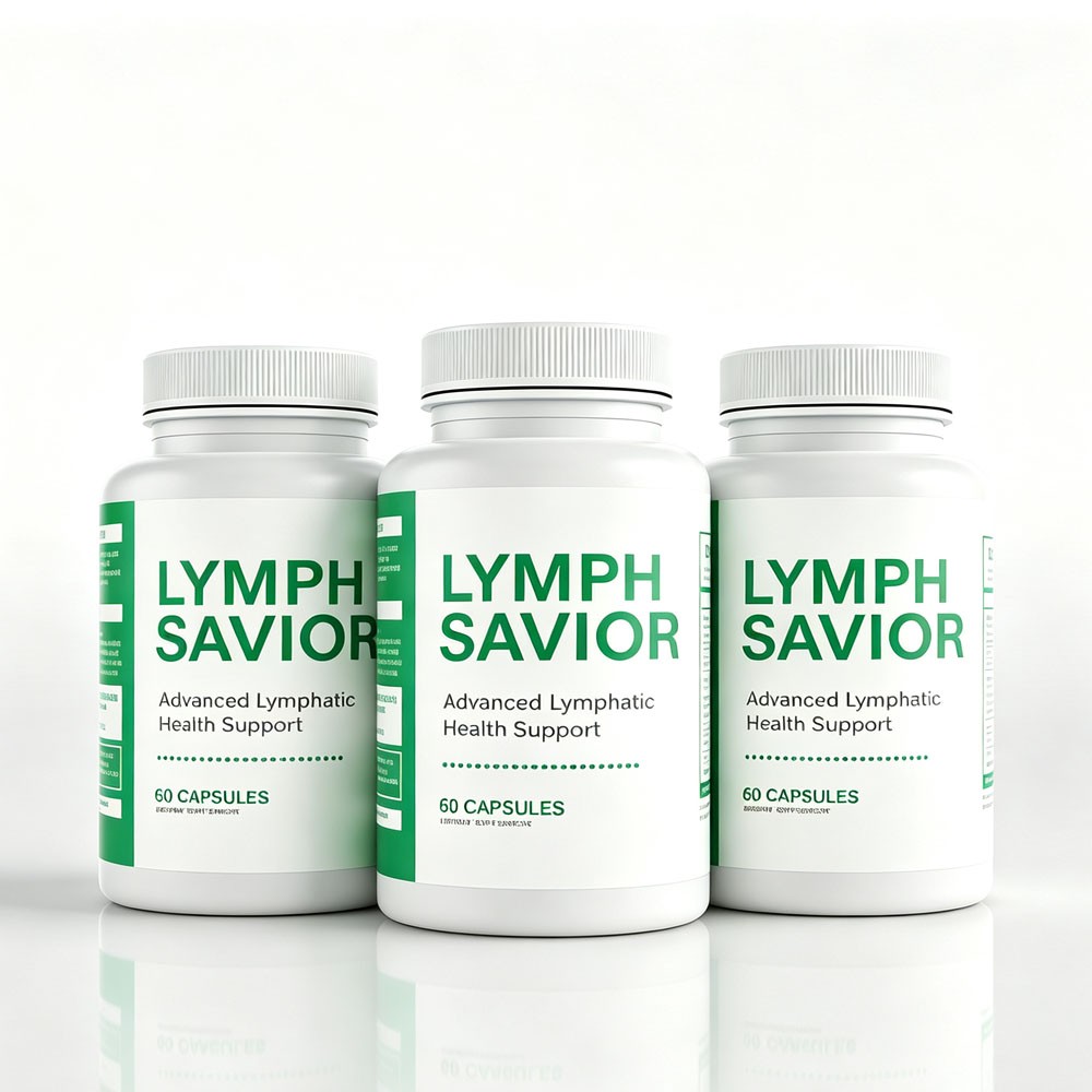 Pack of 3 Lymph Savior Advanced Lymphatic Health Support Supplement – 180 Caps