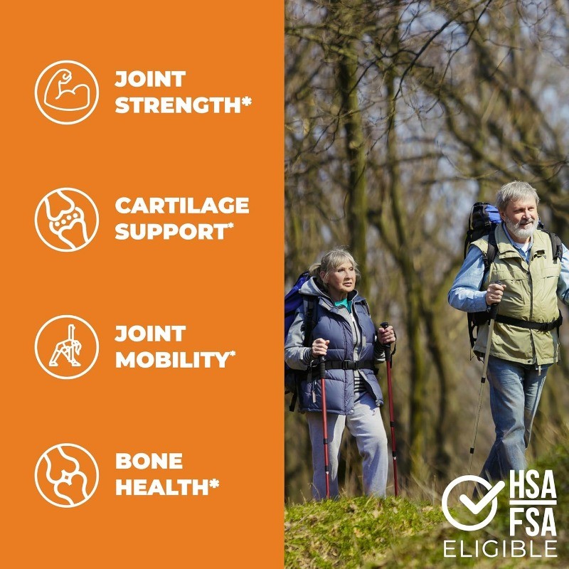 Glucosamine chondroitin MSM and turmeric – combined support for flexibility