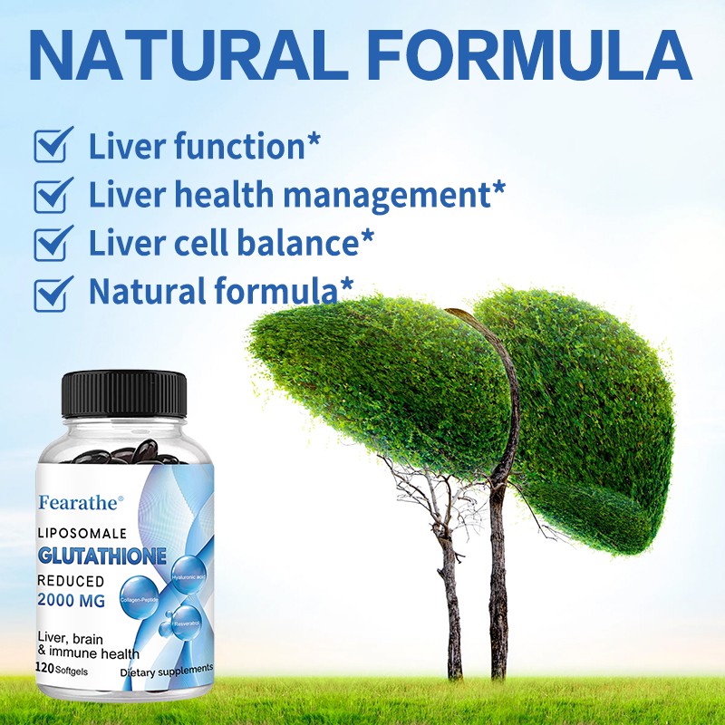 Liposomal Glutathione 2000mg – 120 Softgels for Liver & Immune Health