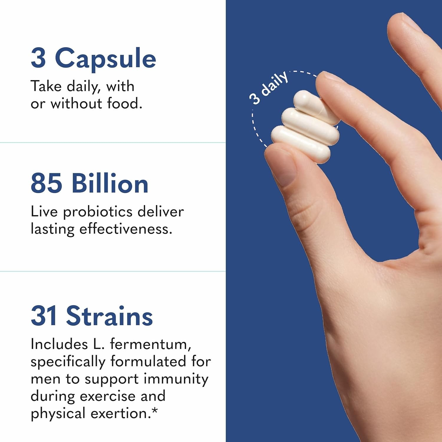 Garden of Life RAW Probiotics Men 85 Billion CFU 90 Capsules EXP 02/27
