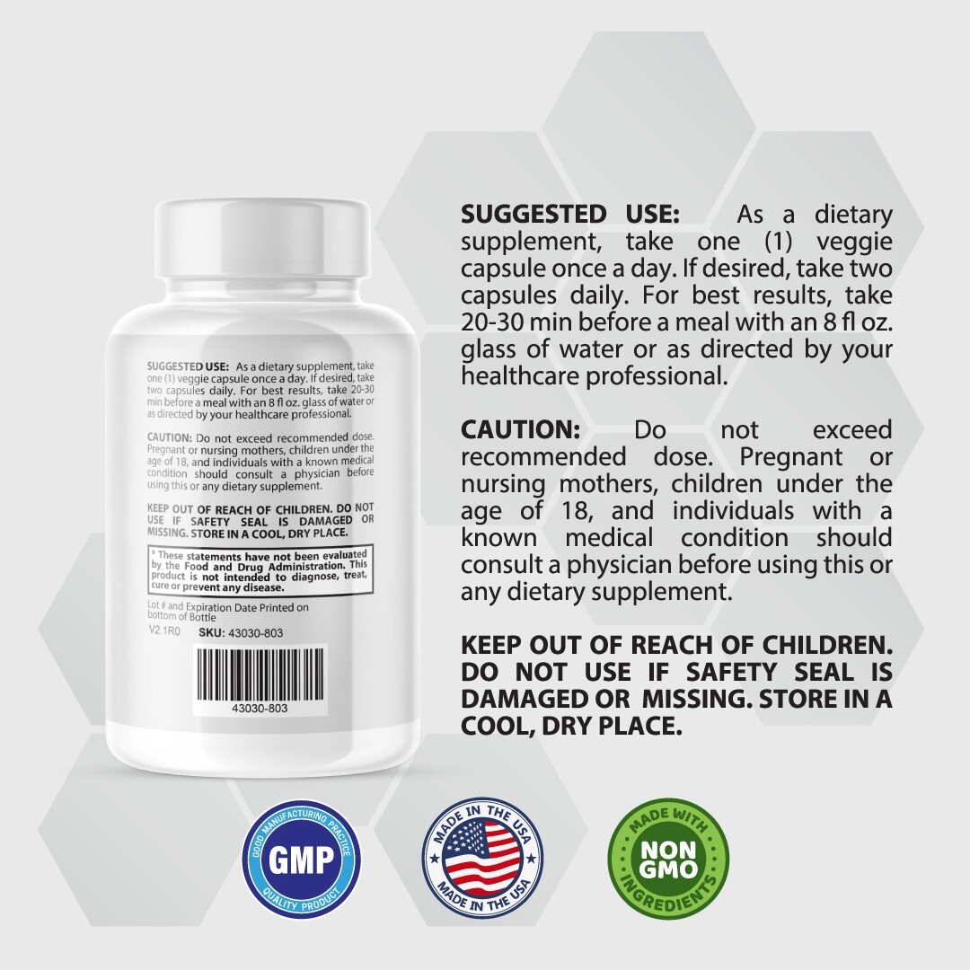 Glucoven- Blood Support- 3 Bottles- 180 Capsules