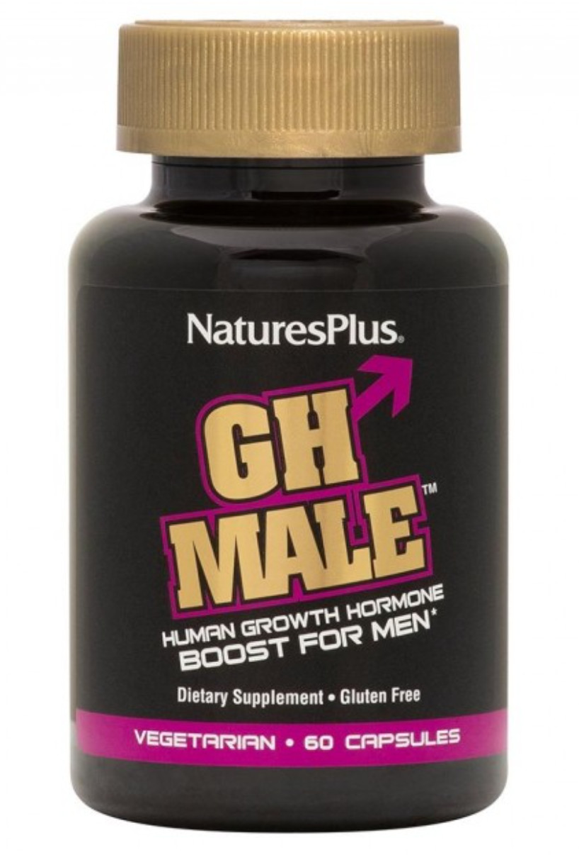 Nature’s Plus GH Male Hormone Boost For Men 60 Caps New Sealed – Best By 3/2025