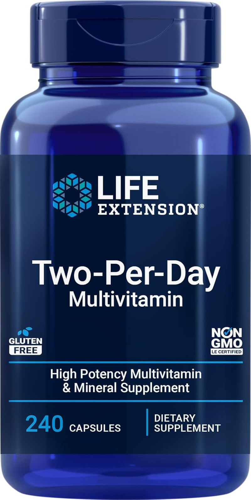 Two-Per-Day Multivitamin, Vitamins B, C, D, Zinc, Packed with over 25 Vitamin…