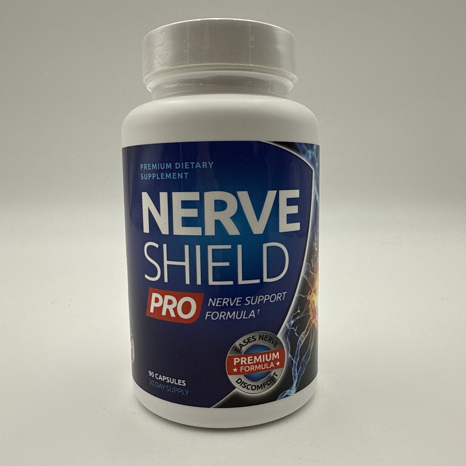 Nerve Shield Pro 90 Capsules Nerve Support Formula Ease Nerve Discomfort New