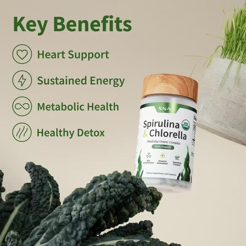 Gut Health & Spirulina Chlorella Bundle –Digestive, Detox & Antioxidant Support*
