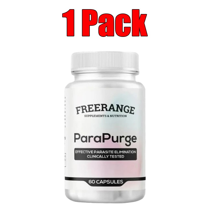 FreeRange ParaPurge Advanced Parasite Cleanser Para Purge Free Range 60 Capsules