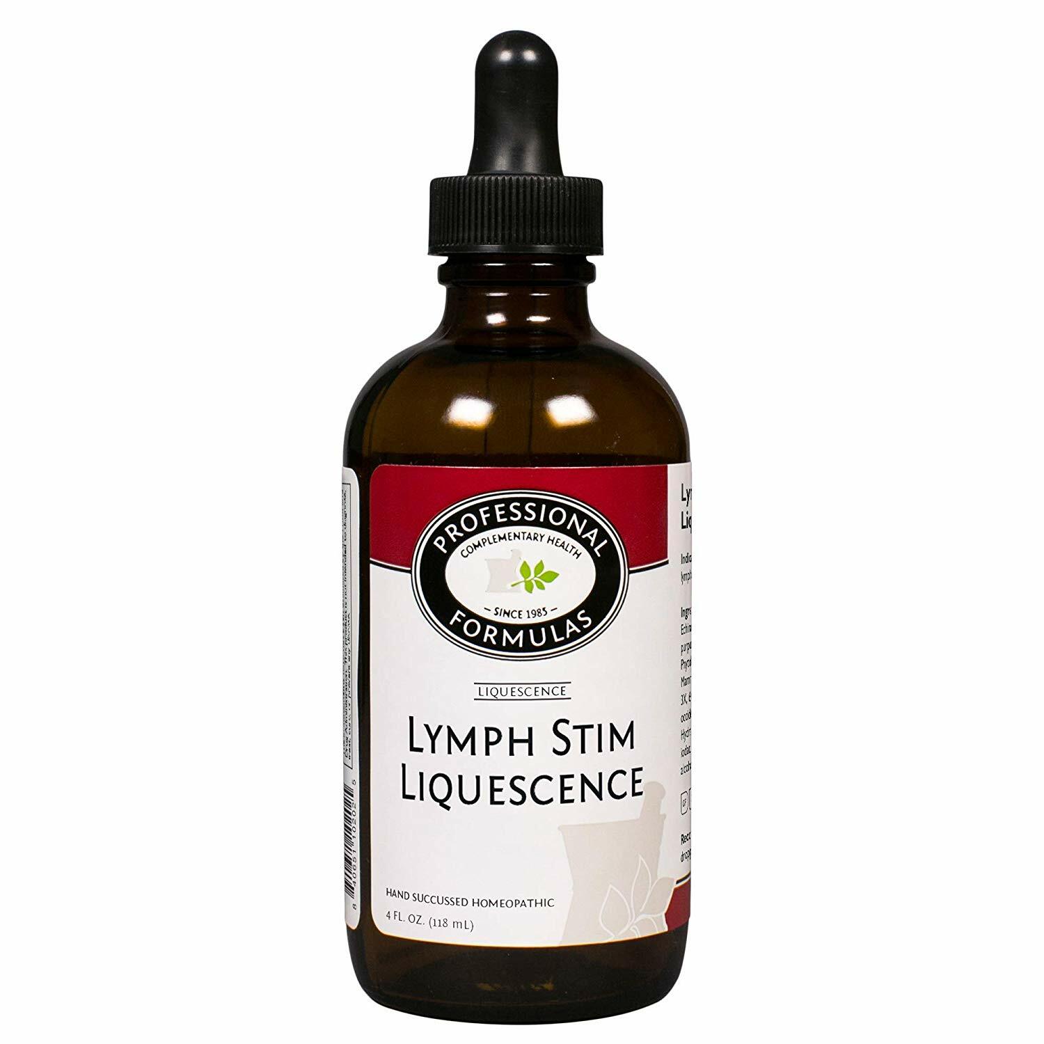 Lymph Stim Liquescence 4oz by Professional Formulas