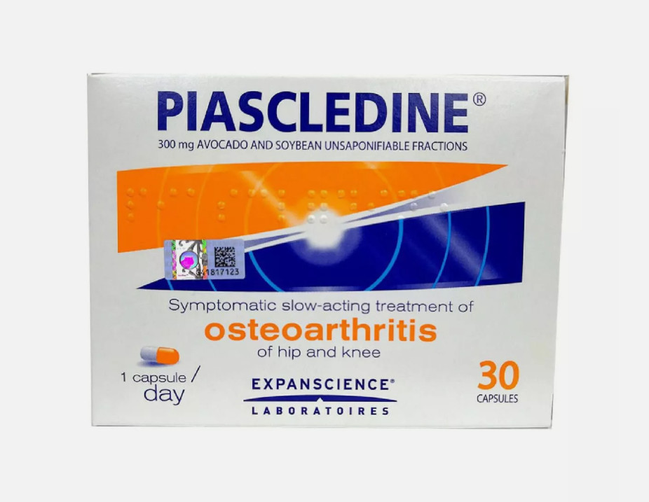 3 X Piascledine 300mg Anti-rheumatic Osteoarthritis Joint-pains Hip Knee 30 Caps