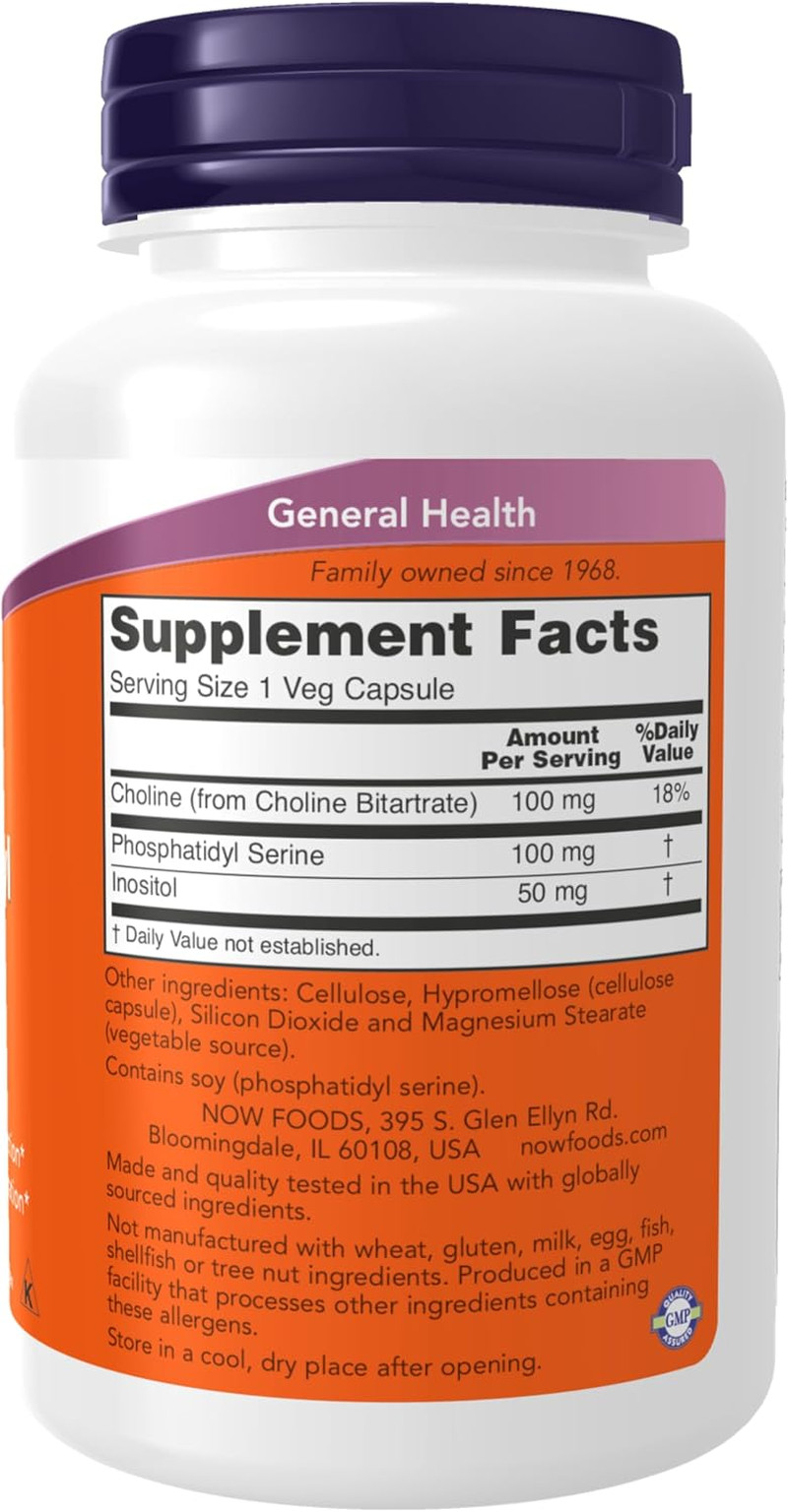 Supplements, Phosphatidyl Serine 100 Mg with Phospholipid Compound Derived from