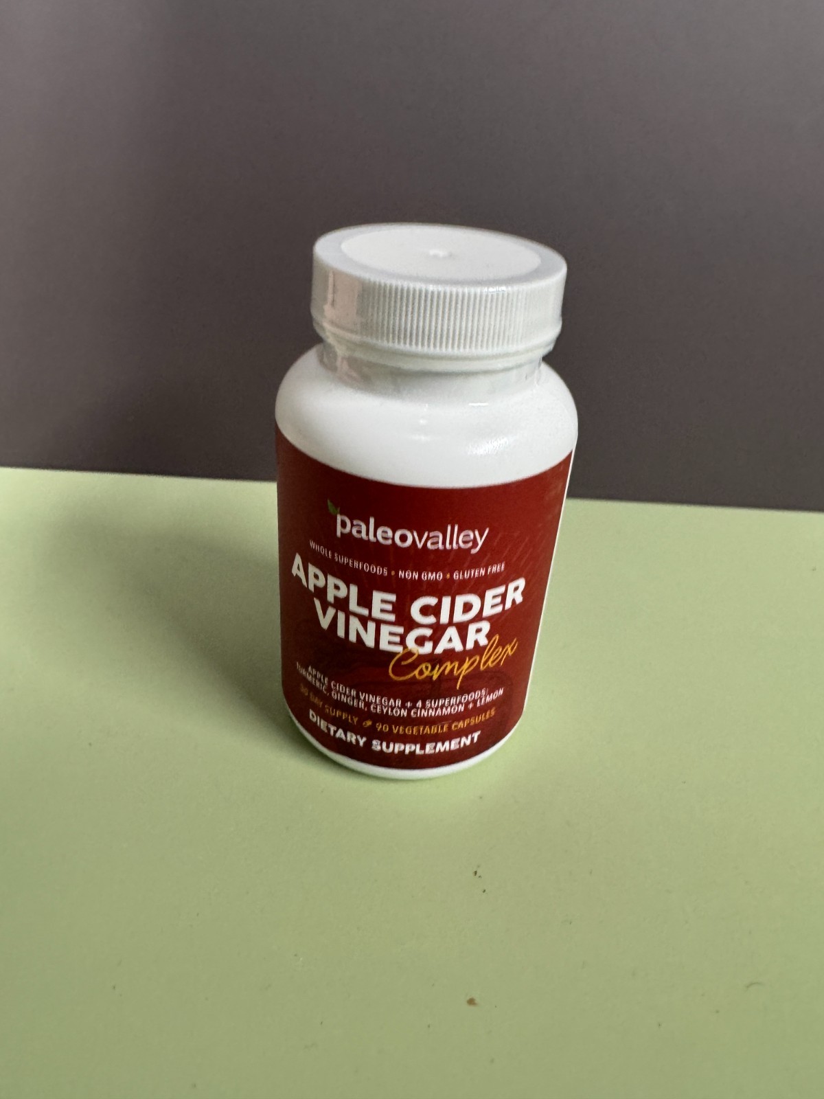 Paleovalley Apple Cider Vinegar Complex – 90 Veggie Capsules – EXP 11/2027