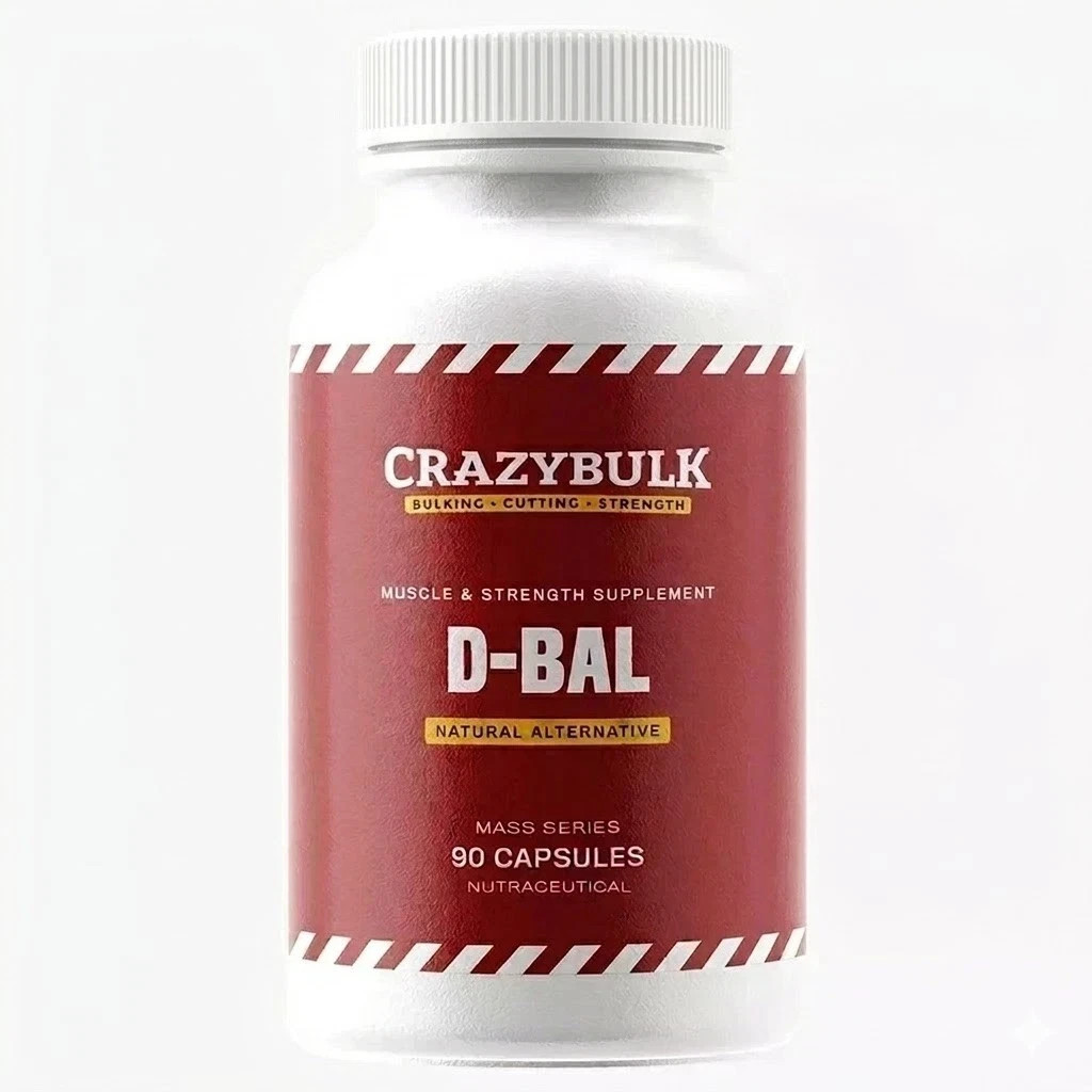 Best Supplement for Muscle Gains Crazy Bulk D BAL 90Caps
