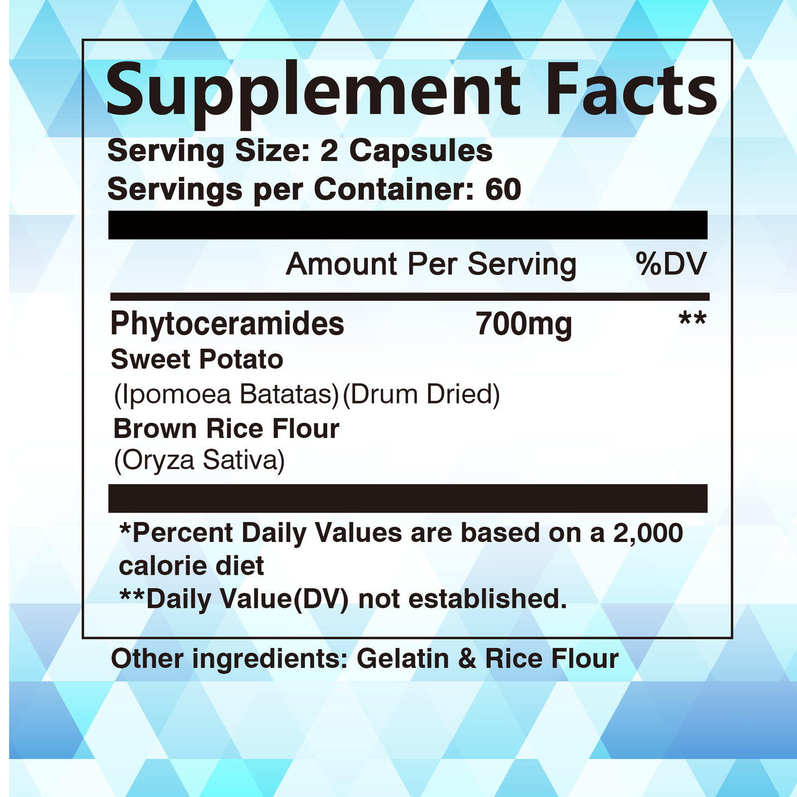 Phytoceramides Capsules – Anti-Aging and Wrinkle Remover, for Rough and Dry Skin