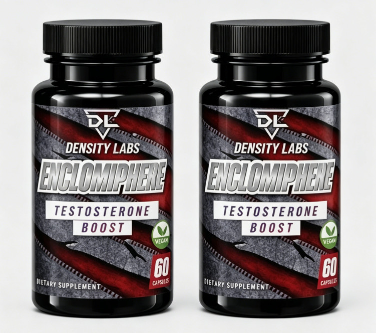 Density Labs Enclomiphene 25mg, 60 Capsules 1-5 pack