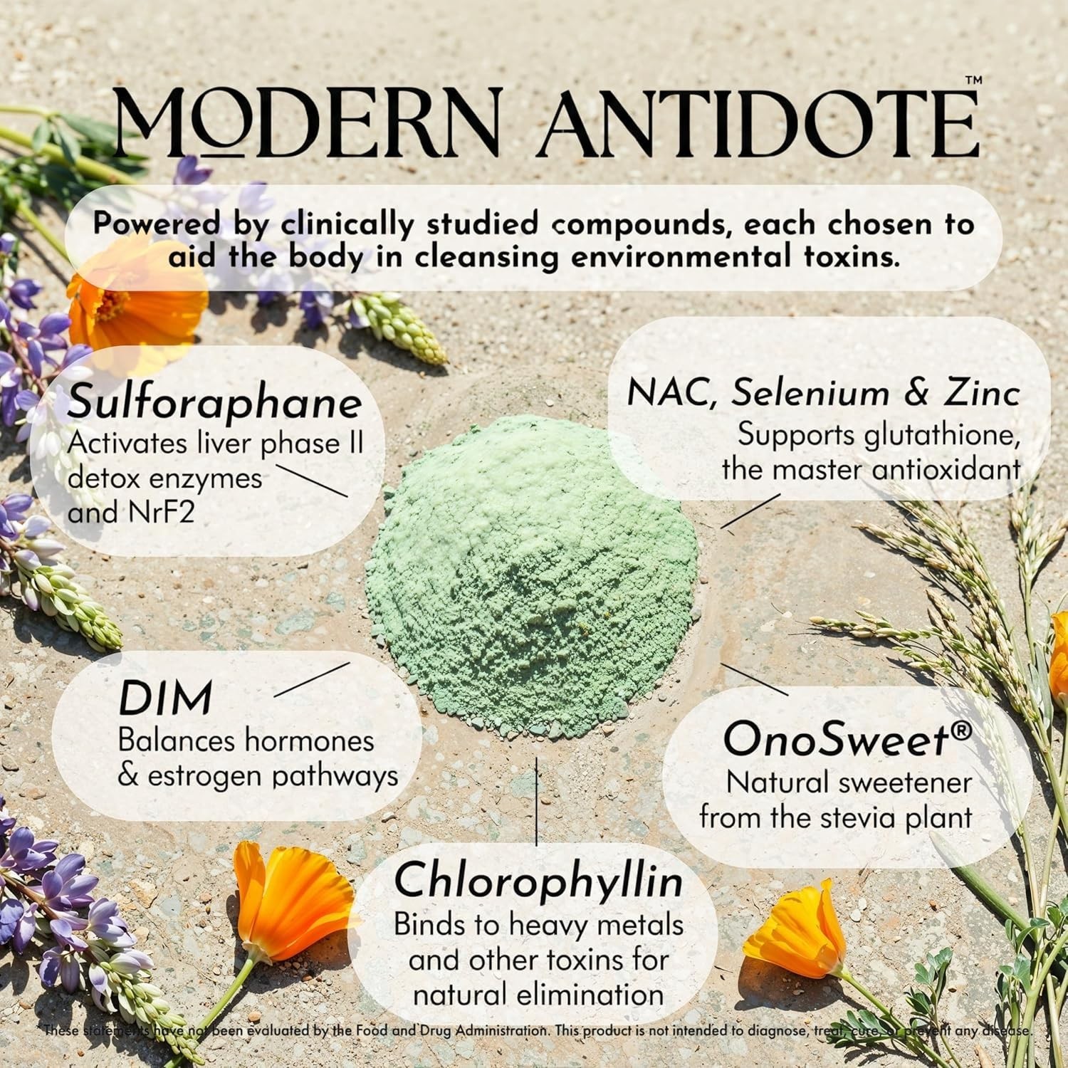 Modern Antidote® Modern Toxin Detox Powder [ANTIOXIDANT & Herbs] – Daily Drink M