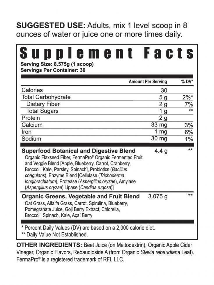 Youngevity Dr. Wallach Super Greens™ Canister