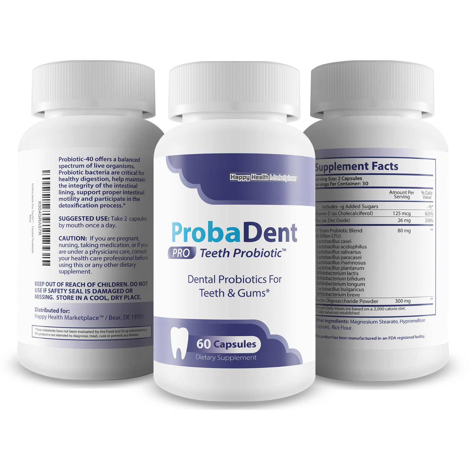 Proba Dent Pro Teeth Probiotic – Our Best Dental Probiotics for Dental Care