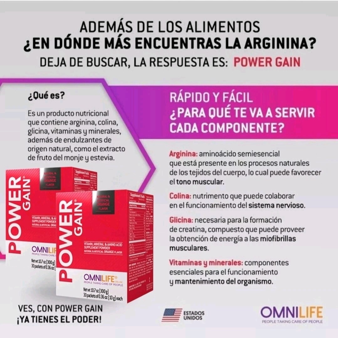 Omniviu Supreme Y Power Gain De Omnilife, Par Un Buen Cuidado VISUAL