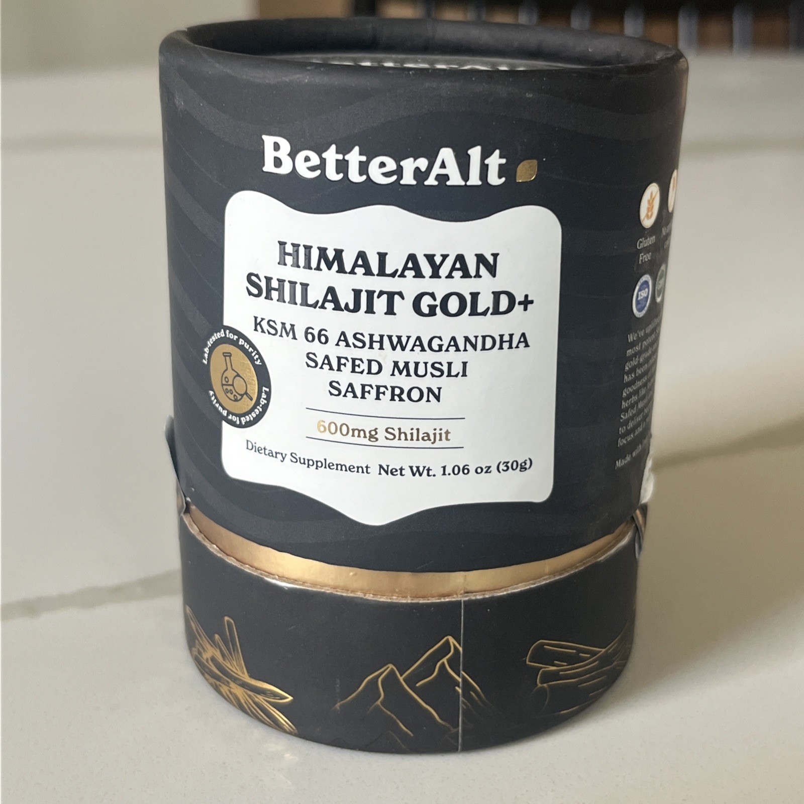 BetterAlt Pure Himalayan Shilajit Resin High Potency for Men & Women| 37 Serving