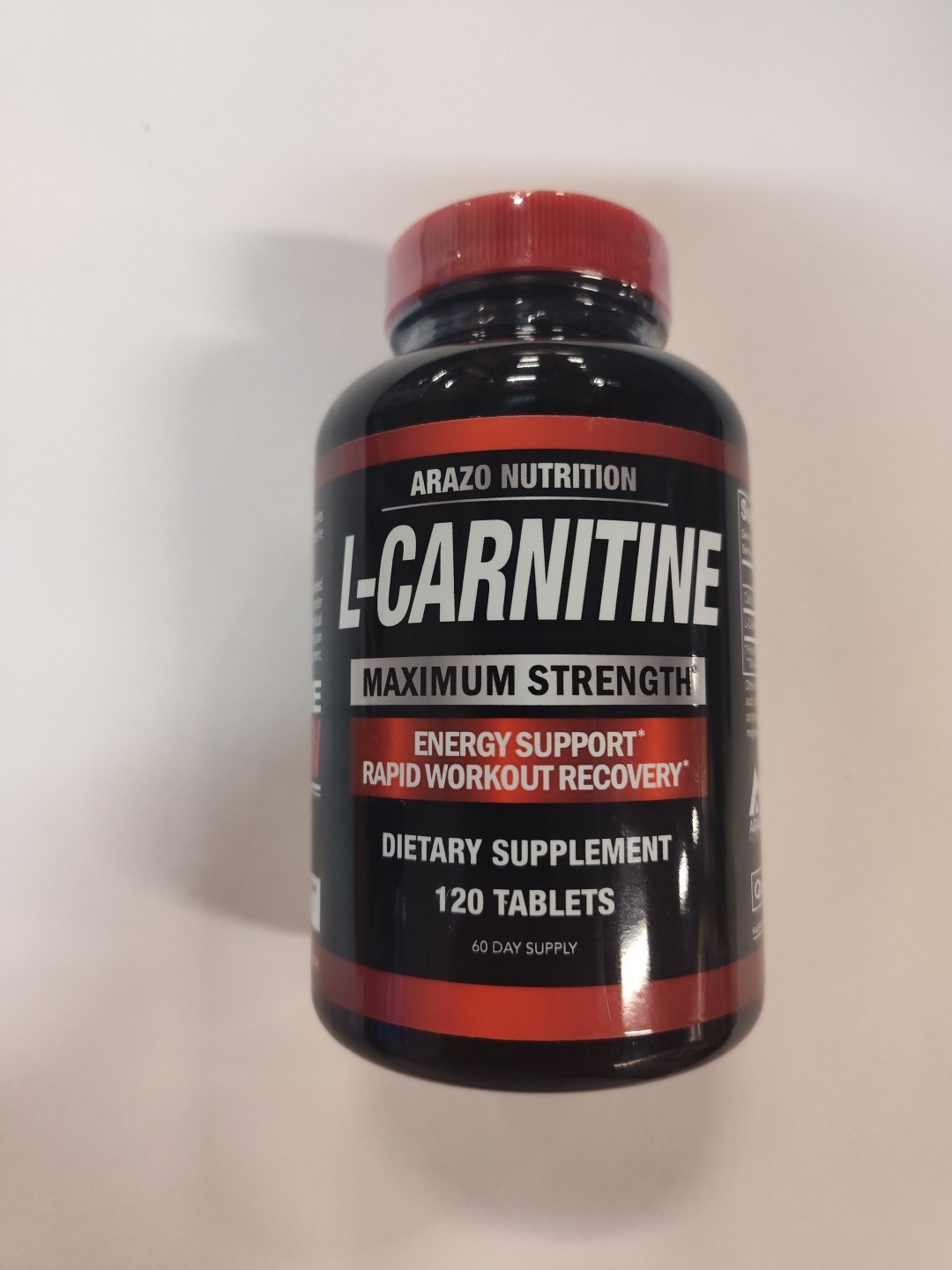 ARAZO NUTRITION L-Carnitine 1000mg Servings Maximum strength ex: 7/26