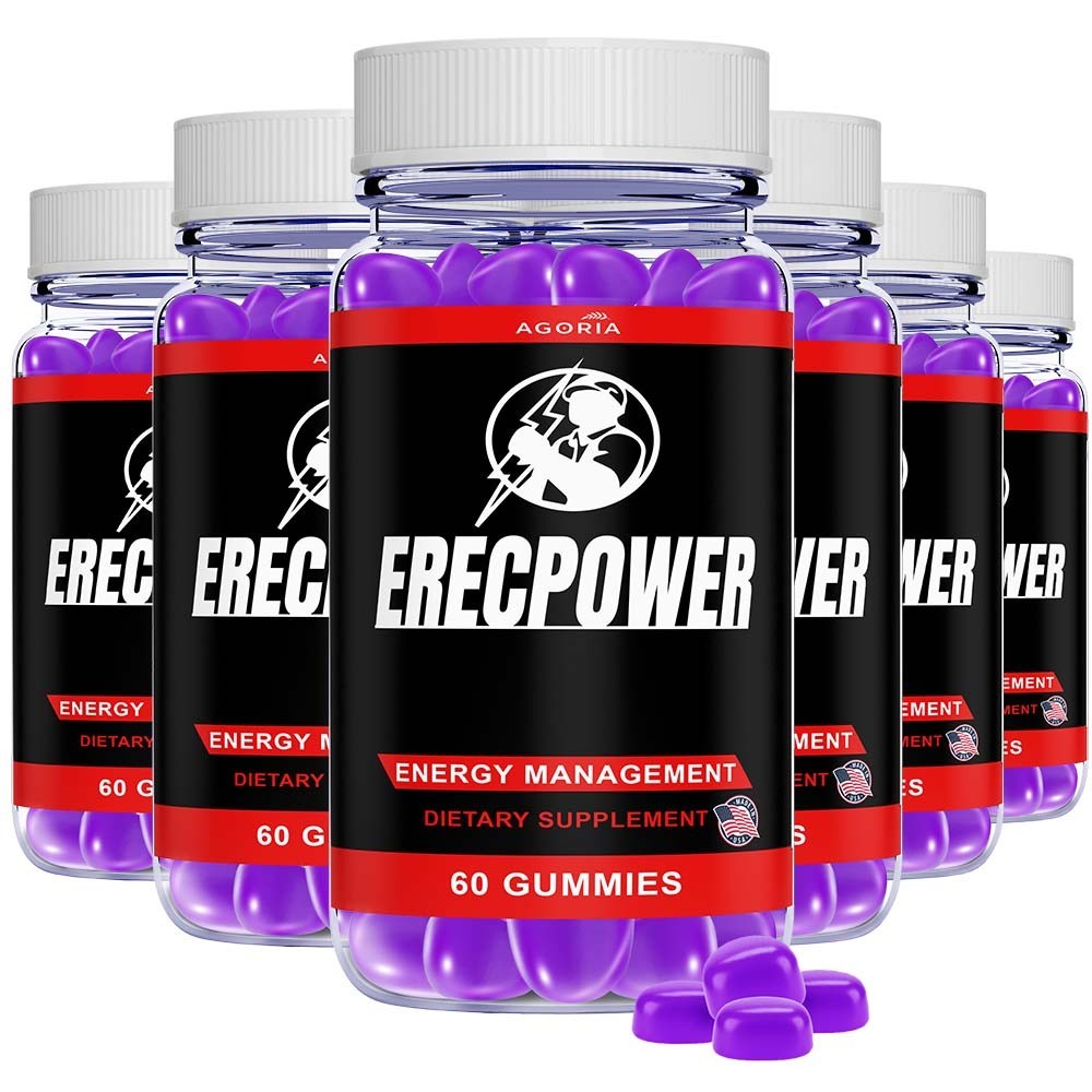 Erecpower Energy Management Multivitamin Health Supplement (360 Gummies) 6-Pack