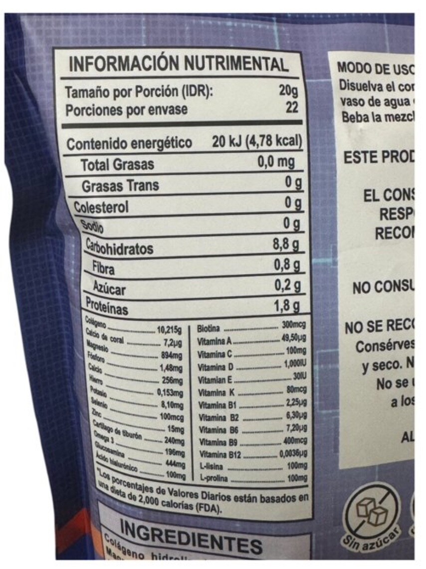 Ultra Advance3 Powder Collagen Biotin Magnesium 440G